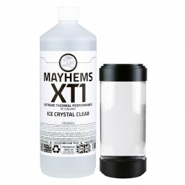 Mayhems - PC Coolant - XT-1 Premix - Thermal Performance Series | 1 Liter - Ice Crystal Clear (MXTP1LCL)