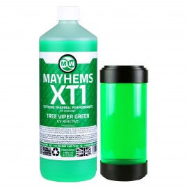 Mayhems - PC Coolant - XT1 Premix - Thermal Performance Series - UV Fluorescent | 1 Liter - Tree Viper Green (MXTP1LGR)