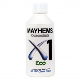 Mayhems X1 V2 Concentrate Coolant - UV Clear Blue | 250ml (MX1C250MLCB)