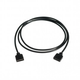 ModMyMods 5-Pin Female RGBW LED Strip 1m Extension Cable - Black (MOD-0256)