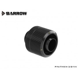 Barrow G1/4" Thread 3/8" ID x 5/8" OD Compression Fitting - Black (THKN-3/8-V4)