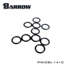 Barrow Replacement G1/4" O Ring - 10pcs - Black (OBL-1410)