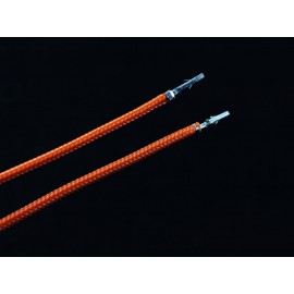 Darkside 17.5" (45cm) Female-Female Pre-Sleeved ATX and PCI-E Wire – Orange (DS-0653)