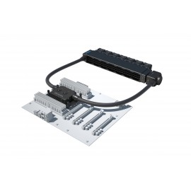 Alphacool ES 1U - 7 x 40 / XPX Pro 1U / Eisstation 40 DC-LT 3600rpm (11811)