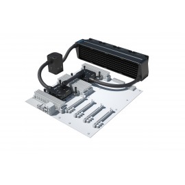 Alphacool ES 2U - 4 x 80 / 2x XPX 1U / Eisstation 80 DC-LT 3600rpm (11870)