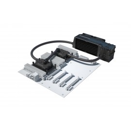 Alphacool ES Pro 2U - 2 x 80 / 2x XPX Pro 1U / Reservoir 2U - DDC310 (11886)