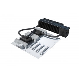 Alphacool ES Pro 2U - 3 x 80 / 2x XPX Pro 1U / Reservoir 2U - DDC310 (11887)