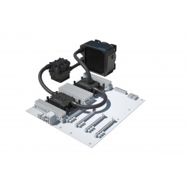 Alphacool ES Pro 3U - 1 x 120 UT / 2x XPX Pro 1U / Reservoir 2U - DDC310 (11890)