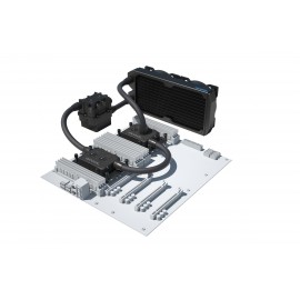 Alphacool ES Pro 3U - 2 x 120 ST / 2x XPX Pro 1U / Reservoir 2U - DDC310 (11893)