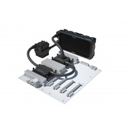 Alphacool ES Pro 4U - 2 x 120 ST / 2x XPX Pro 1U / Reservoir 2U - DDC310 (11921)