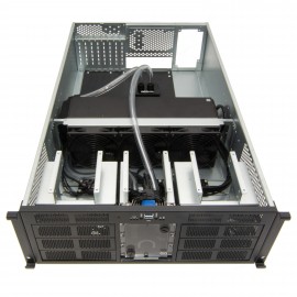 Alphacool ES Pro 4U Pre-Installed Water-Cooling Server Case