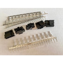 Darkside 12VHPWR Modding Set – PCIe 5.0 12VHPWR 16Pin 12+4Pin Connector with Terminal Pins (DS-1196)