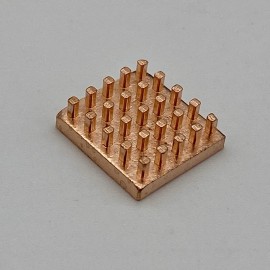 ModMyMods Cold Forged Copper Heatsink - 13mm x 12mm x 4mm - Single