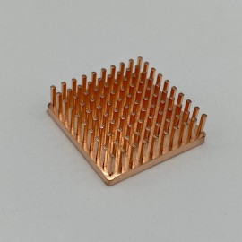 ModMyMods Cold Forged Copper Heatsink - 25mm x 25mm x 7mm - Single