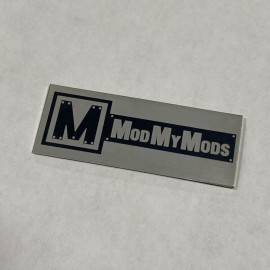 ModMyMods Laser Etched Aluminum Case Badge - 2" x 0.75" (MOD-0393)
