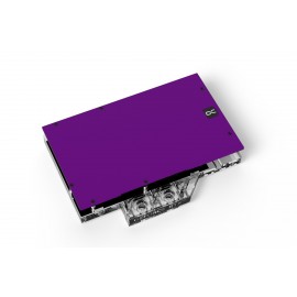 Purple Anodizing Service for Alphacool GPU Backplate