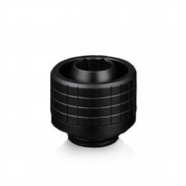 Thermal Grizzly DeltaMate 16/10mm SoftTube Compression Fitting - ST16 - Black (TG-DM-FIT-0001)