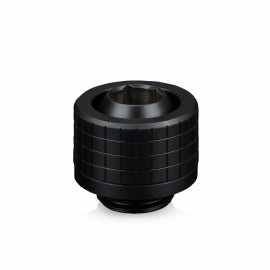 Thermal Grizzly DeltaMate 13/10mm SoftTube Compression Fitting - ST13 - Black (TG-DM-FIT-0017)