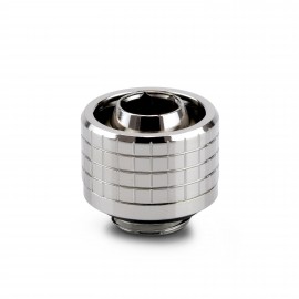 Thermal Grizzly DeltaMate 16/10mm SoftTube Compression Fitting - ST16 - Gloss Nickel (TG-DM-FIT-0301)