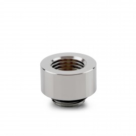 Thermal Grizzly DeltaMate 10mm Male to Female Extender Fitting - MF10 - Gloss Nickel (TG-DM-FIT-0306)