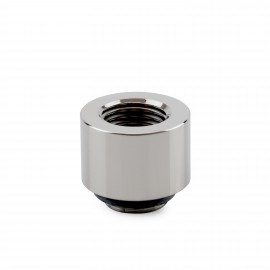 Thermal Grizzly DeltaMate 14mm Male to Female Extender Fitting - MF14 - Gloss Nickel (TG-DM-FIT-0307)