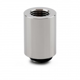 Thermal Grizzly DeltaMate 28mm Male to Female Extender Fitting - MF28 - Gloss Nickel (TG-DM-FIT-0308)