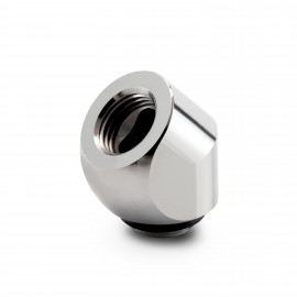 Thermal Grizzly DeltaMate Rotary Fitting - 45° - Gloss Nickel (TG-DM-FIT-0315)