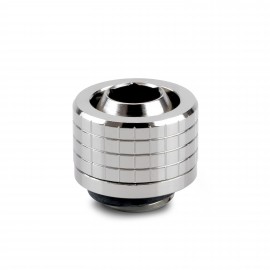 Thermal Grizzly DeltaMate 13/10mm SoftTube Compression Fitting - ST13 - Gloss Nickel (TG-DM-FIT-0317)