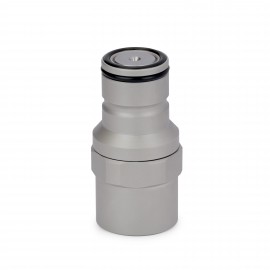 Thermal Grizzly DeltaMate Quick Disconnect Fitting | Male Coupling - Female Thread - Matte Nickel (TG-DM-QDC-0220)