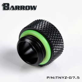 Barrow G1/4" 7.5mm Male to Female Extension Fitting - Black (TNYZ-G7.5)