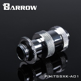 Barrow G1/4" 22-31mm Adjustable SLI / Crossfire Connector - Silver - BULK