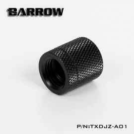 Barrow G1/4" Female to Female Anti-Twist Rotary Adaptor Fitting - Black (TXDJZ-A01)