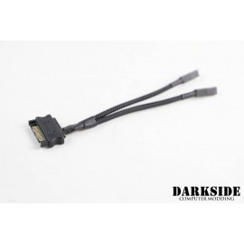 Darkside 2-Way CONNECT to SATA Splitter Cable | 10cm - Type 17 (DS-1020) 