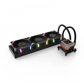 Valkyrie Syn 360mm ARGB LCD All-in-One CPU Cooler - Black (VK-AIOSY360B)