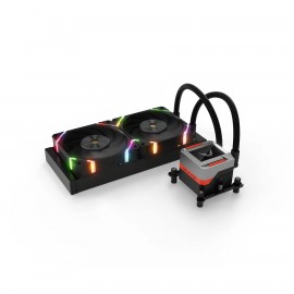 Valkyrie Syn 240mm ARGB LCD All-in-One CPU Cooler - Black (VK-AIOSY240B)