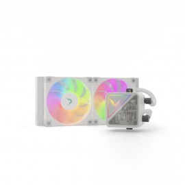 Valkyrie V240 Lite ARGB All-in-One CPU Liquid Cooler - White (VK-AIOVL240W)