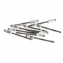ModMyMods 1/8" (3mm) Domed Aluminum Rivets - White - 10 Pack (MOD-0195)