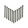 Watercool MO-RA3 Screw Kit for 180x180x32mm Fan - Single Side (22207) - view 1