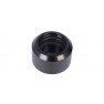 Alphacool Eiszapfen 16mm G1/4" HardTube Knurled Compression Fitting - Black (17264) - view 1