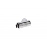Alphacool Eiszapfen Y-Connector 45° Rotatable G1/4 Outer Thread to 2x G1/4 Inner Thread - Chrome (17400) - view 2