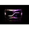 Alphacool GPX SLI Connector Dual - Plexi - Addressable RGB - 3 PCI-E Space (12940) - view 3