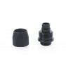 Alphacool HF Compression Fitting TPV - Straight - Black - Metal - Six Pack (17454) - view 4