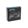 Alphacool Eiszapfen 14mm HardTube Compression Fitting G1/4 - Knurled - Chrome - Sixpack (17554) - view 5
