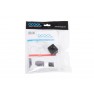 Alphacool Eiszapfen Connection Terminal 4-way G1/4 IT - Black Acetal (17557) - view 4