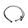 Alphacool Y-Splitter 4-Pin to 2x 4-Pin PWM Cable - 60cm - Black (18678) - view 1