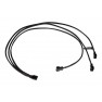 Alphacool Y-Splitter 4-Pin to 3x 4-Pin PWM Cable - 60cm - Black (18681) - view 1