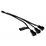 Alphacool Y-Splitter 3-Pin to 3x 3-Pin Cable - 15cm (18691) - view 1