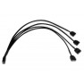 Alphacool Y-Splitter aRGB 3-Pin to 4x 3-Pin Cable - 30cm (18711) - view 1
