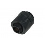 Alphacool G1/4 3/8"ID x 1/2"OD Compression Fitting - Deep Black (17078) - view 1