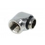 Alphacool G1/4 Male to Female L-Connector - Chrome (17044) - view 1